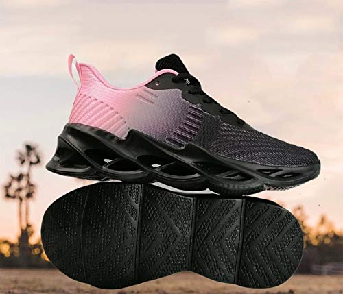 Zapatillas Deportivas Mujer Zapatillas para Correr Running Fitness Gimnasio Baile Caminar Sneakers (37)