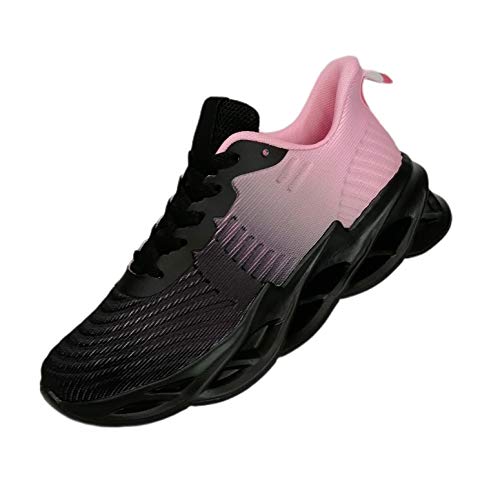 Zapatillas Deportivas Mujer Zapatillas para Correr Running Fitness Gimnasio Baile Caminar Sneakers (37)