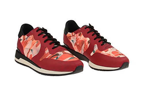 ZAPATILLAS GEOX ROJO PIEL MUJER