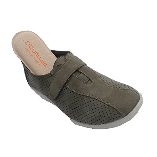 Zapatillas Mujer Que simulan Zapato de Ante Doctor Cutillas en beig Talla 38