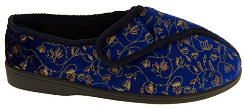 Zapatillas para Mujer, Color Azul Marino, Talla 42 EU