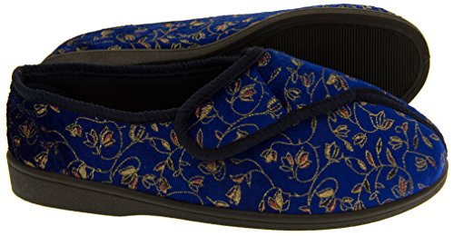 Zapatillas para Mujer, Color Azul Marino, Talla 42 EU