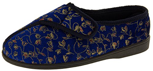 Zapatillas para Mujer, Color Azul Marino, Talla 42 EU