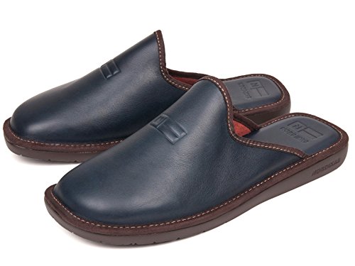 Zapatillas Piel Marino (45)