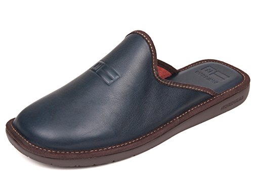 Zapatillas Piel Marino (45)