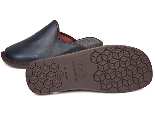 Zapatillas Piel Marino (46)