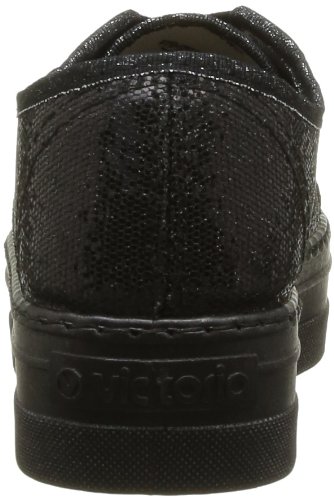 Zapatillas Victoria 9203 - Blucher Glitter Plataforma, Color Negro, Talla 41