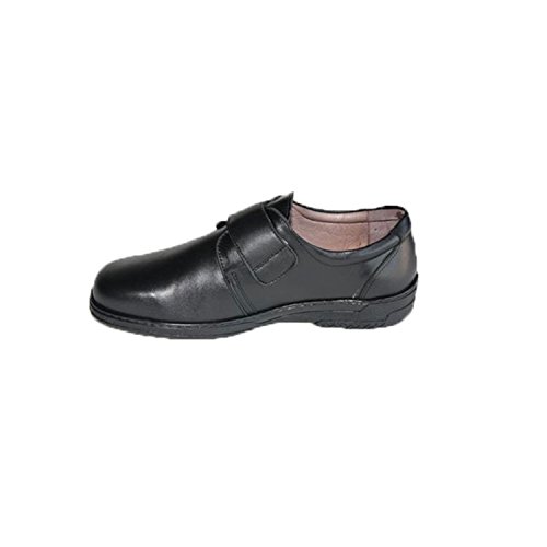 Zapato Velcro Hombre Especial para diabéticos Muy cómodo Primocx en Negro Talla 42
