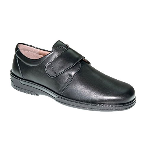 Zapato Velcro Hombre Especial para diabéticos Muy cómodo Primocx en Negro Talla 42