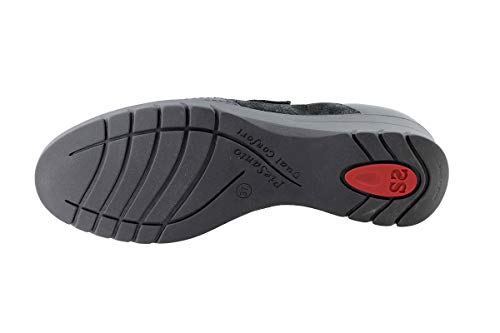 Zapato Velcro Piel Negro 175956 PieSanto