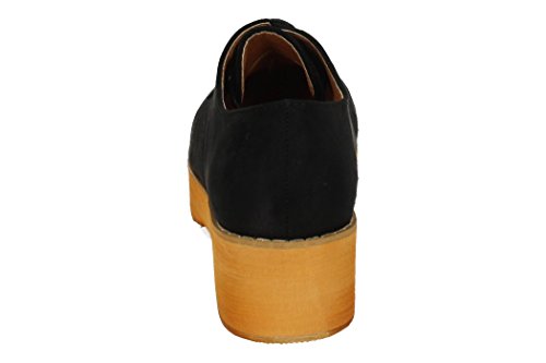 ZAPATOP FM5273 Zapato Blucher FAMA Mujer Zapatos CORDÓN Negro 37