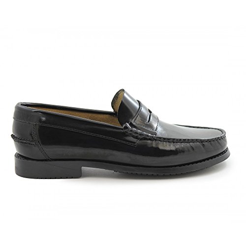 Zapatos Castellanos Marca Benavente Antifaz Piso Goma Negro - Benavente