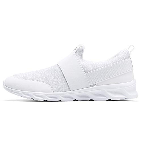 Zapatos Comodos Casuales de Hombre Sin Cordones Trabajo Trekking Deportivas Sneakers Sport Tenis Jogger Man Running Shoes Minimalistas Zapatos Azules Caballero Antideslizantes Tacon Bajo Size 42 EU