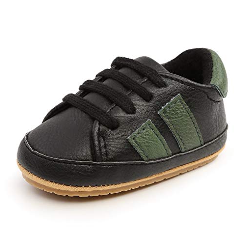 Zapatos de bebé Niños Niñas Primeros Pasos Zapatillas Deportivas Recién Nacido Plano Goma Antideslizante por 0-18 Meses
