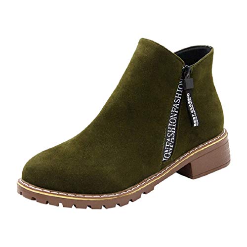 Zapatos De Mujer,RETUROM Botas De Mujer Botines Mujer Invierno OtoñO Plano Pierna Alta Ante Casual Largo Alto Botas De Color SóLido Plana Martin Altas Botas Largas Zapatos Casuales