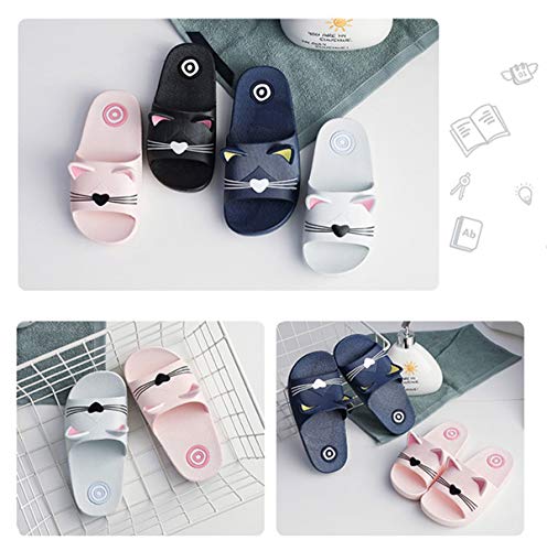 Zapatos de Playa y Piscina para Niña Niño Chanclas Sandalias Antideslizante Zapatillas Casa Verano, Niño Rosado, 29/30 EU