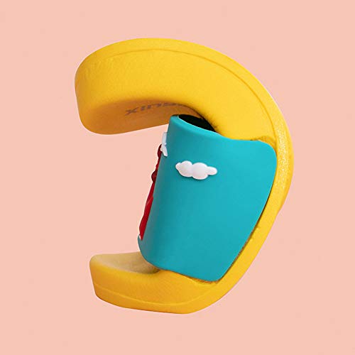 Zapatos de Playa y Piscina para Niña Niño Chanclas Sandalias Mujer Verano Antideslizante Zapatillas casa Hombre Zapatillas de Animal (Azul, Numeric_29)