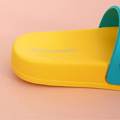 Zapatos de Playa y Piscina para Niña Niño Chanclas Sandalias Mujer Verano Antideslizante Zapatillas casa Hombre Zapatillas de Animal (Azul, Numeric_30)