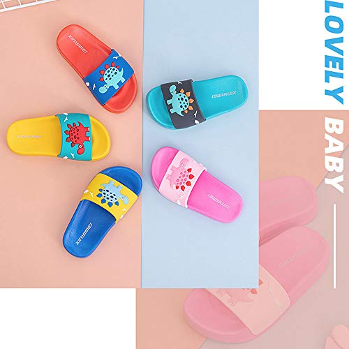 Zapatos de Playa y Piscina para Niña Niño Chanclas Sandalias Mujer Verano Antideslizante Zapatillas casa Hombre Zapatillas de Animal (Azul, Numeric_30)