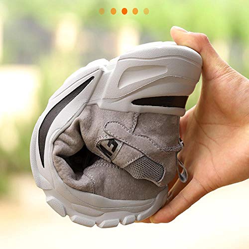 Zapatos de Seguridad Mujer Puntera de Acero,Tenis de Seguridad con Suela Antideslizante, dieléctrico, Ligero, Flexible, Aunque coloque una talonera para cityor Comodidad!