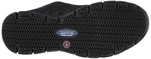 Zapatos De Trabajo Antideslizante De Skechers Seguro De Pista para Mujeres 6 UK/ 39 EU Negro