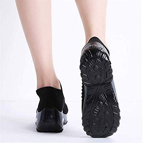 Zapatos de Trabajo Muy cómodos para Trabajos de hostelería y no resbalan-UniseZapatos Casuales Muy cómodos para Trabajos de hostelería y no resbalan-Unisex-adultox-Adulto (41 EU, Negro)