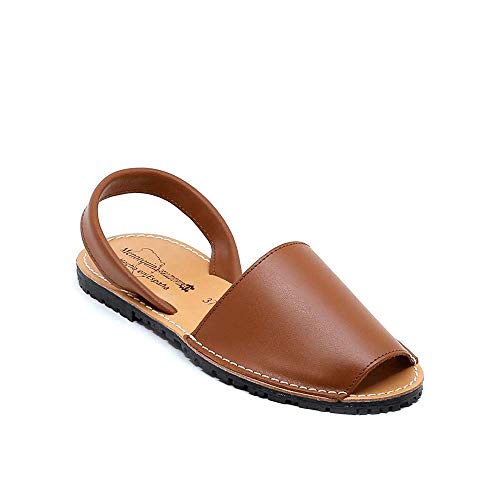 Zapatos Menorquina Piel Cuero Hecho en España Sandalia