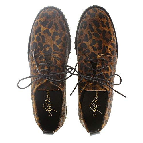 Zapatos Mujer Blucher Cordon Oxford Alpe 3648 Leopardo 36