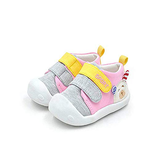 Zapatos para Bebé Primeros Pasos Zapatillas Bebe Niña Bebe Niño 0-2 año de Edad