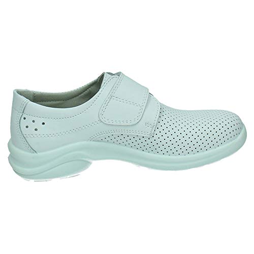 Zapatos Profesionales Muy cómodos, Unisex LUISETTI Zapato Sanitario 0025Berlin Talla 38 Color Blanco