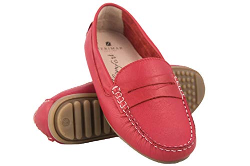 Zerimar Mocasines Mujer de Piel | Loafer Mujer | Mocasines Castellanos | Mocasin Mujer | Mocasin Mujer Piel | Castellanos Edwards