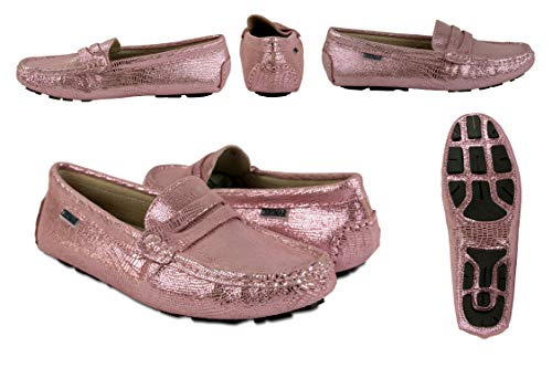 Zerimar Mocasines para Mujer | Loafers Mocasines Casuales | Mocasines Elegantes Mujer | Mocasines Mujer Piel | Mocasines Clasicos Mujer | Mocasines Loafers Mujer | Mocasines Castellanos Mujer