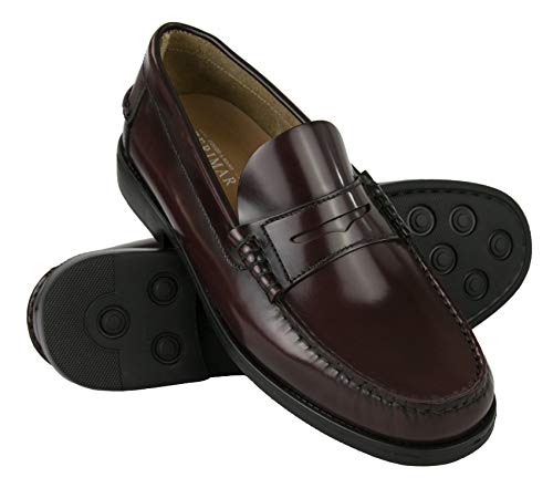 Zerimar Zapatos Castellanos Hombre | Mocasin Antifaz Hombre | Mocasin con Borlas para Hombre | Zapatos de Vestir Hombre Fabricados en España