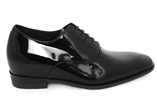 Zerimar Zapatos con Alzas Hombre| Zapatos de Hombre con Alzas Que Aumentan su Altura + 7 cm| Zapatos con Alzas para Hombres | Zapatos Hombre Vestir