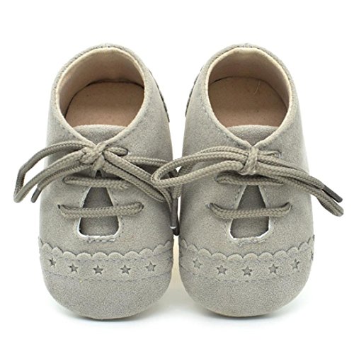 ZODOF Zapatos de bebé para niños Zapatos Antideslizantes de Suela Blanda con Cordones Zapatos Zapatillas Respirable Mocasines Deportes Sneaker Malla Plataforma
