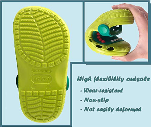 Zuecos para Niñas Niños Zapatillas de Jardín Antideslizante Respirable Verano Sandalias de Playa Piscina Unisex bebés