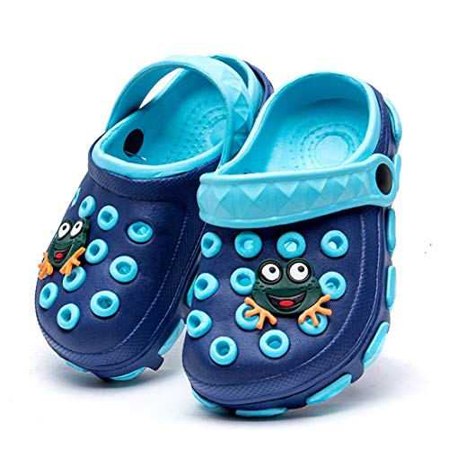 Zuecos Unisex Niños Sandalias de Playa Antideslizante Respirable Piscina Jardín Zapatos Abierta de Verano Chanclas