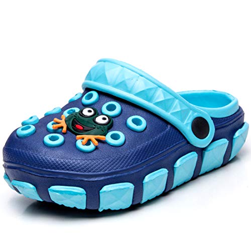 Zuecos Unisex Niños Sandalias de Playa Antideslizante Respirable Piscina Jardín Zapatos Abierta de Verano Chanclas