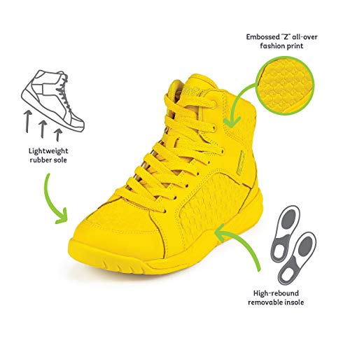 Zumba Zapato de Entrenamiento de Baile de Moda con Soporte de Alto Impacto para Mujer 6,5 M de EE.UU. Amarillo