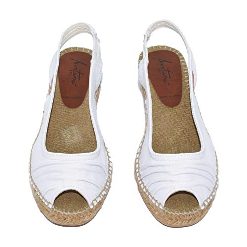 11 A Napa Blanca Hc4 - Alpargata de cuña Media en Color Blanco