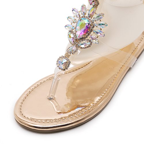 2018 TieNew Mujer Moda Gladiador Sandalias Romano Rodilla Alto Sandalias Cremallera Strappy Peep Toe Sandalias Plano Casual Playa Verano Zapatos Moda Botas Sandalias