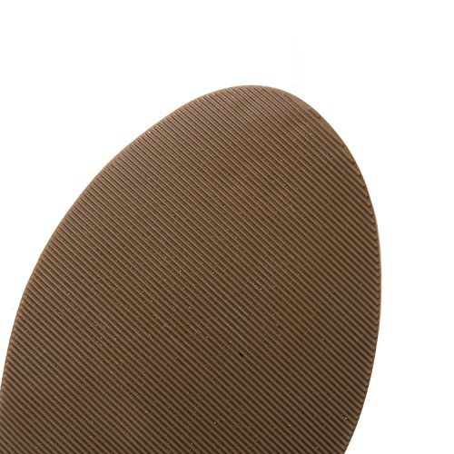 2018 TieNew Mujer Moda Gladiador Sandalias Romano Rodilla Alto Sandalias Cremallera Strappy Peep Toe Sandalias Plano Casual Playa Verano Zapatos Moda Botas Sandalias