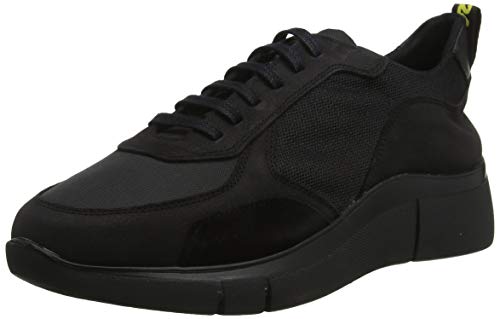 24 HORAS 10705, Zapatos de Cordones Derby Hombre, Negro (Negro 7), 42 EU