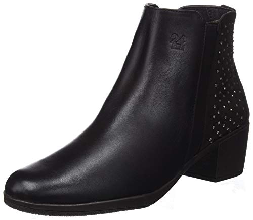 24 HORAS 23823, Botines Mujer, Marrón (Cafe 6), 40 EU