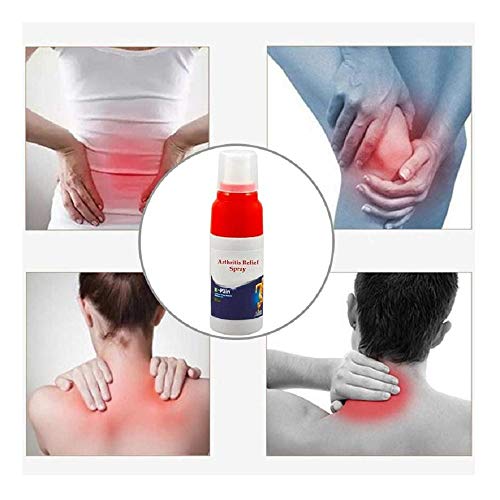 3 / 5pcs Alivio del dolor Spray Reumatismo Artritis Esguince muscular Dolor de rodilla Cintura Spray de hombro trasero Lesiones deportivas, rodilla y dolor en las articulaciones (3)
