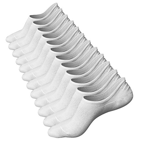 3 o 6 pares de calcetines de algodón de corte bajo para mujer, antideslizantes, no se muestran para zapatos de barco, mocasines