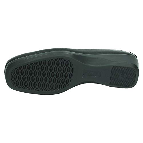 48 HORAS 10301/01 Mocasines Piel 48 HR Mujer Zapatos MOCASÍN Negro 36