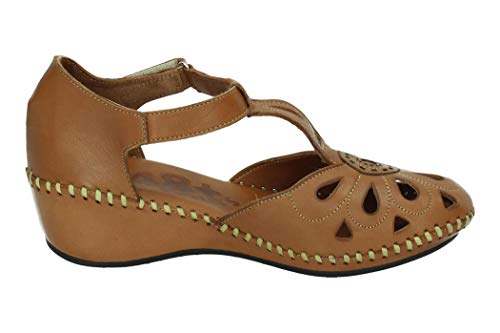 48 HORAS 14001/11 Sandalia Cuero Mujer Sandalias Cuero 37