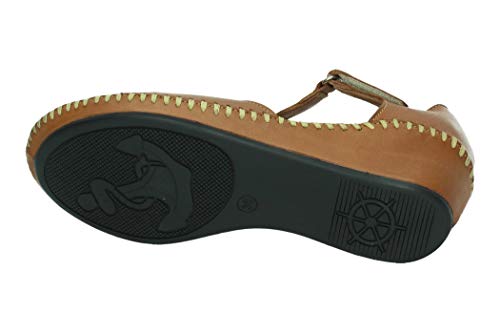 48 HORAS 14001/11 Sandalia Cuero Mujer Sandalias Cuero 37