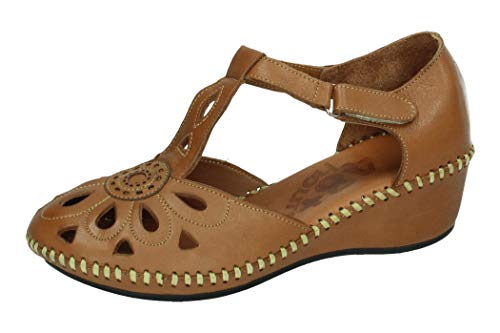 48 HORAS 14001/11 Sandalia Cuero Mujer Sandalias Cuero 37